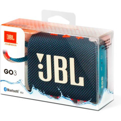 Enceinte Bluetooth Portable JBL Go 3 Bleu, Violet - JBLGO3BLUP - Audio