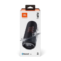 Enceinte Bluetooth sans fil JBL Flip 6 - JBLFLIP6BLK - Noir - Audio Re