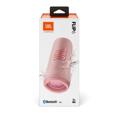 Enceinte Bluetooth sans fil JBL Flip 6 - JBLFLIP6PINK - Rose - Audio R