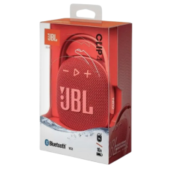 Enceinte Bluetooth Portable JBL CLIP 4 Rouge - JBLCLIP4RED - Audio Ref