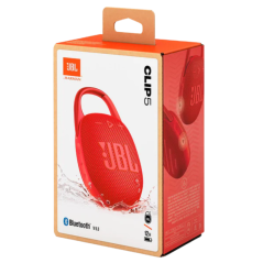 Enceinte Bluetooth Portable JBL CLIP 5 - JBLCLIP5RED - Rouge - Audio R