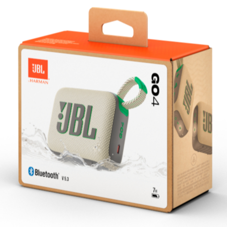 Enceinte Bluetooth Portable JBL Go 4 Sable IP67 7H - JBLGO4SAND - Audi