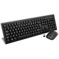 Ensemble de Clavier et Souris V7 Sans Fil Français AZERTY - Noir Ensemble de Clavier et Souris V7 Sans Fil Français AZERTY - Noir
