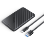 Storage Enclosure ORICO 25PW1-C3 – 2.5-inch HDD/SSD Black Storage Enclosure ORICO 25PW1-C3 – 2.5-inch HDD/SSD Black
