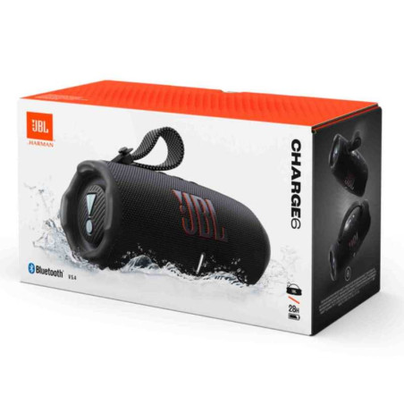 Enceinte Bluetooth Portable JBL Charge 6 - JBLCHARGE6BLK - Noir - Audi