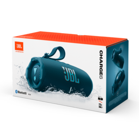 Enceinte Bluetooth Portable JBL Charge 6 - JBLCHARGE6TBLU - Bleu Ciel