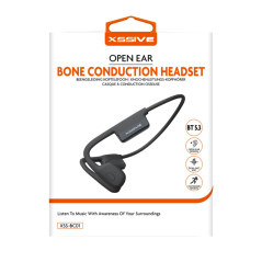Casque Sans Fil à Conduction Osseuse XSSIVE XSS-BC01 - Noir - Audio Re
