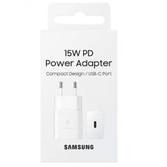 Samsung 15W USB-C Charger EP-T1510NWEGEU White