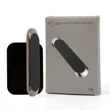 Support téléphone magnétique universel F6 – Argent