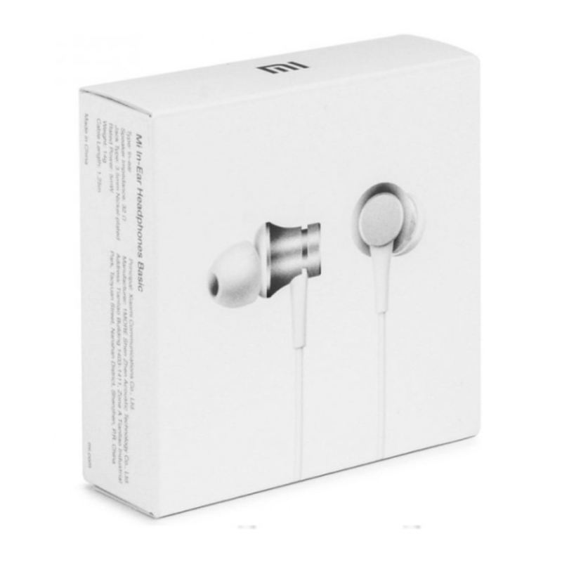 Écouteurs Intra-Auriculaires Filaires Xiaomi Mi Basic (ZBW4355TY) - Argent Écouteurs Intra-Auriculaires Filaires Xiaomi Mi Basic (ZBW4355TY) - Argent