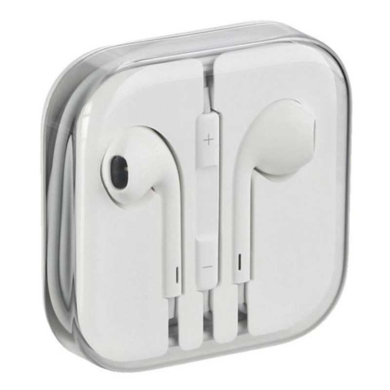 Apple Écouteurs EarPods – mini-jack 3,5 mm Kit mains libres Apple Écouteurs EarPods – mini-jack 3,5 mm Kit mains libres