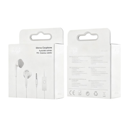 Écouteurs Ellietech AT226 jack 3,5 mm blanc | Smarty