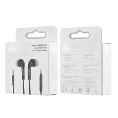 Ellietech AT228 3.5mm black earphones | Smarty