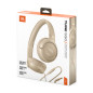 JBL Casque filaire Tune 530 JBLT530BEG – Jack 3,5 mm Beige