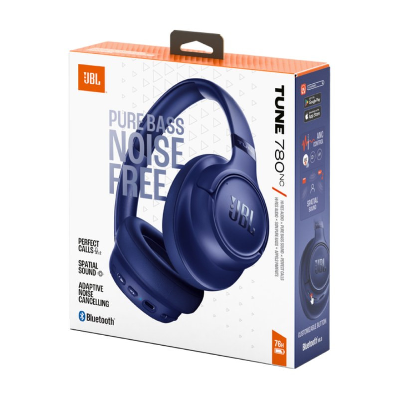 JBL Casque Bluetooth Tune 780NC JBLT780NCBLU – Bleu JBL Casque Bluetooth Tune 780NC JBLT780NCBLU – Bleu