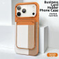 iPhone Case ECO PC with Magnetic Card Holder – Gold iPhone Case ECO PC with Magnetic Card Holder – Gold
