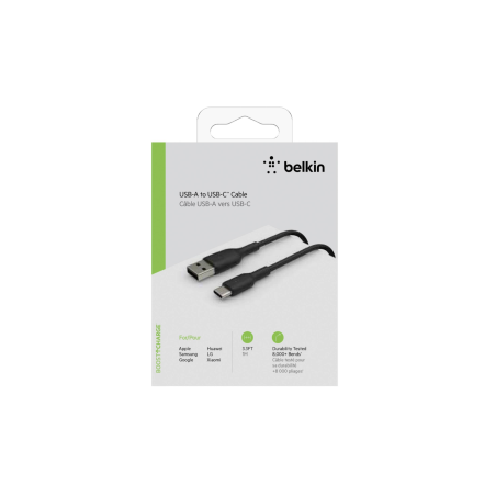 Câble USB / USB-C BELKIN - 1M - Noir - Alimentation Ref A0373 | Smarty