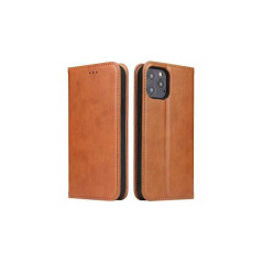 Étui portefeuille Mayline Samsung A marron | Smarty
