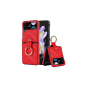Coque Protection - Samsung Galazy Z Flip - Rouge Effet Matelassé Coque Protection - Samsung Galazy Z Flip - Rouge Effet Matelassé