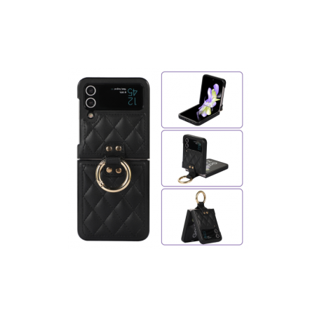 Coque de protection ECO – Samsung Galaxy Z Flip Noir effet matelassé