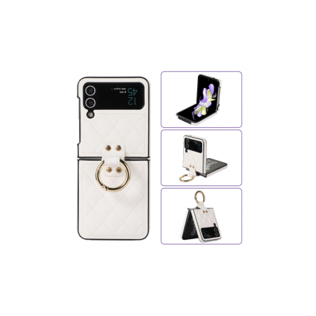 Protective Case ECO – Samsung Galaxy Z Flip White Quilted Effect