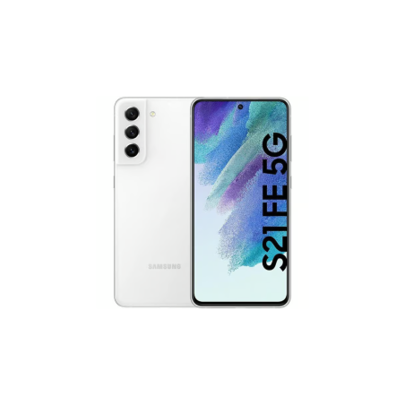 Samsung Galaxy S21 FE 5G 128 Go - Blanc (Ecran + Batterie HS) — Reconditionné Garanti 12 mois · Smarty Paris