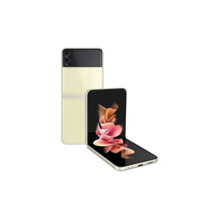Samsung Galaxy Z Flip3 5G 128 Go - Beige (Ecran HS) - Smartphones Ref