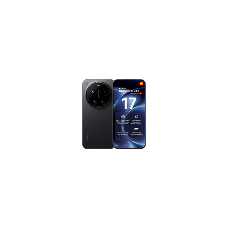 Xiaomi 17 Ultra 5G 512 Go Noir - EU - Neuf