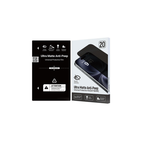 Film Protection Hydrogel Anti Espion 12CM*18CM - 20 Pcs (APP Cutting)