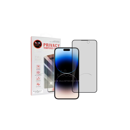 Verre Trempé Privacy Anti Espion ED105 pour iPhone X - IPhone 17 - Pro