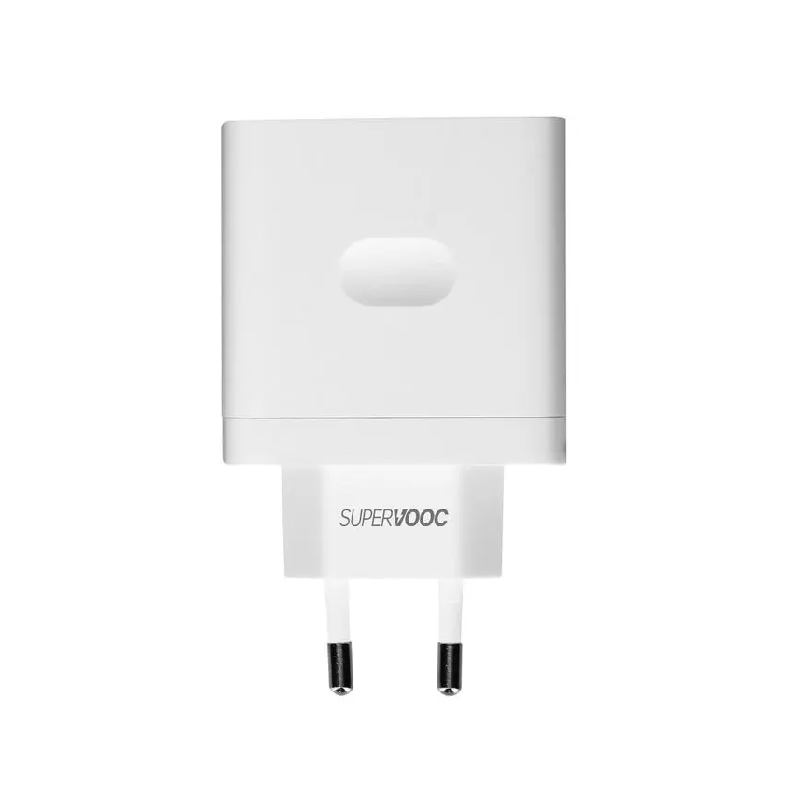 Adaptateur Secteur USB OPPO/OnePlus SUPERVOOC VCA7JFEH Rapide 65W Blanc - Vrac