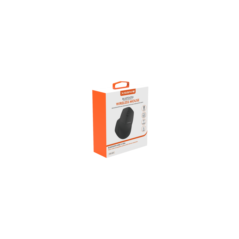 Xssive Souris Sans Fil Bluetooth XSS-MS3B - Noir