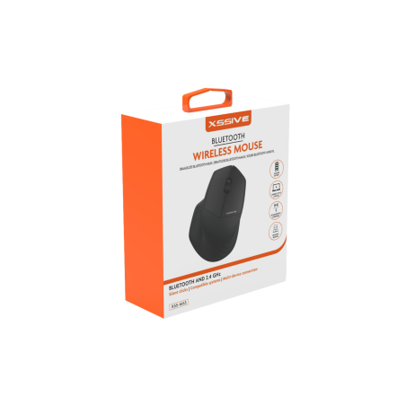 Xssive Souris Sans Fil Bluetooth XSS-MS3B - Noir - Alimentation Ref G6