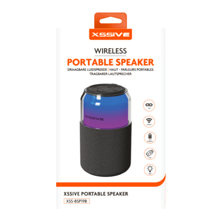 Portable Bluetooth Speaker XSSIVE XSS-BSP19B