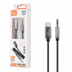 Câble Audio Type C vers Jack 3.5MM 1M - Ellietech - JK107 - Alimentati