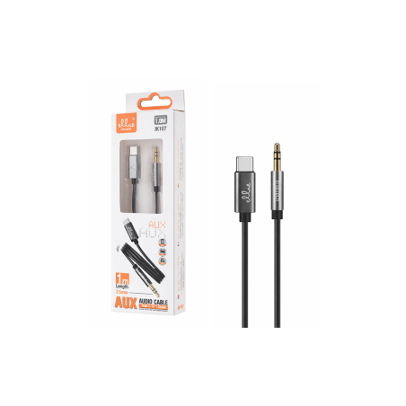 Câble Audio Type C vers Jack 3.5MM 1M - Ellietech - JK107 - Alimentati