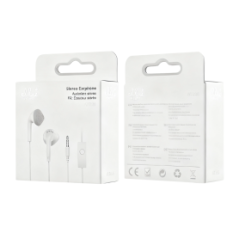 Écouteurs Stéréo Jack 3.5mm Ellietech AT226 – Blanc - Audio Ref A3596