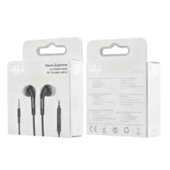 Écouteurs Stéréo Jack 3.5mm Ellietech AT228 – Noir - Audio Ref A3597 |