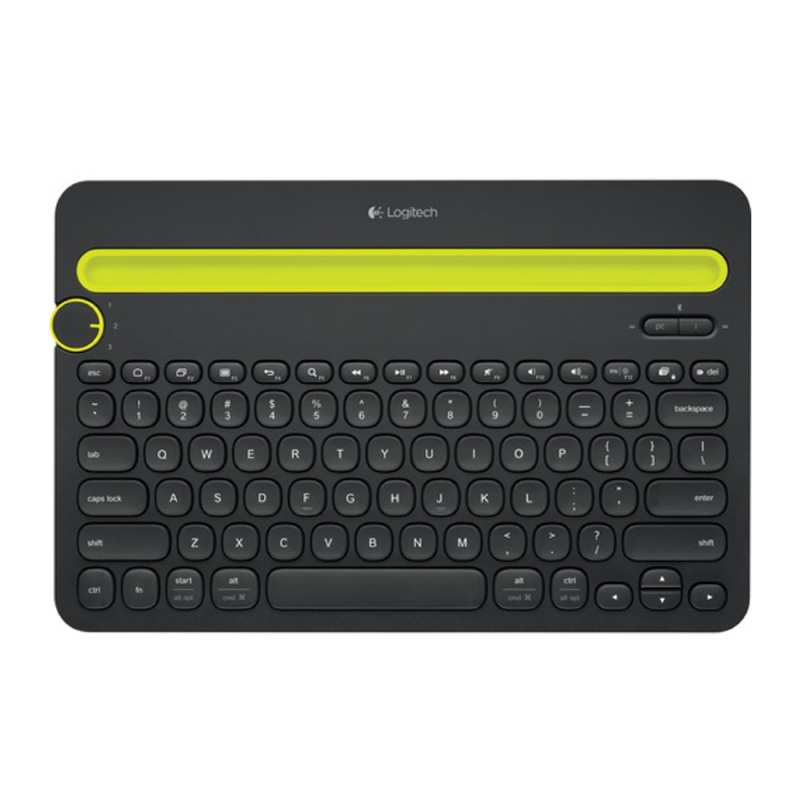 Clavier Bluetooth Logitech K480/Adaptateur Pc/Tablette/Smartphone - Français AZERTY - Noir