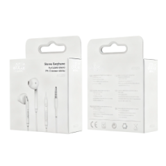 Écouteurs Stéréo Jack 3.5mm Ellietech AT229 – Blanc - Audio Ref A3598