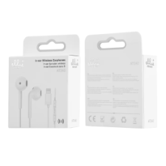 Écouteurs Stéréo Lightning Ellietech AT240 – Blanc - Audio Ref A3605 |