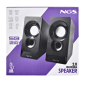 USB Multimedia Speaker NGS SB210 2.0 – Black