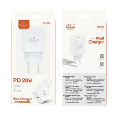 Chargeur Rapide USB-C 20W Ellietech CD323 - Blanc - Alimentation Ref A