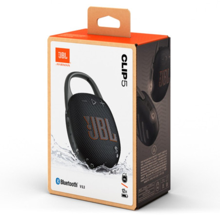 JBL Clip 5 enceinte Bluetooth portable noire