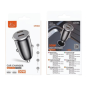 Chargeur Voiture Rapide 30W Duo USB-C Ellietech CR304 - Noir