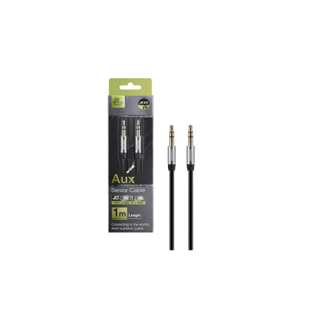 Câble Audio Jack 3.5MM VERS 3.5MM 1M - Ellietech - JK101 Ref A3626 | S