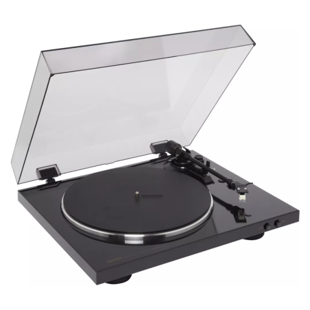 Platine Vinyle Denon DP-300F - Noir - Grade AB avec Chargeur Câble