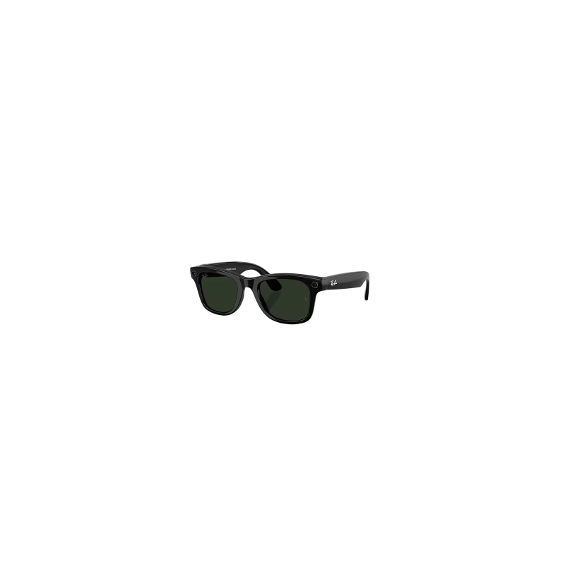 Ray-Ban Meta Wayfarer AI Glasses - GEN 2 - Shiny Black / Clear to Graphite Green Transitions - Standard