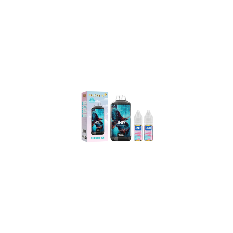 Vapoteuse E-Liquide Rechargeable - JNR FALCONX - 28000 puffs - Cherry Watermelon Freeze