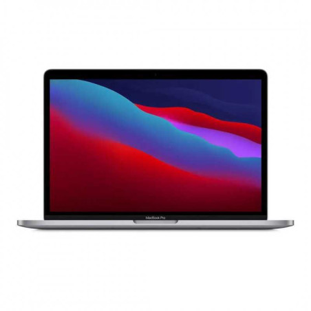 MacBook Pro 13" - A2338 - 8Go/256Go SSD - Apple M1 - Argent - AZERTY -